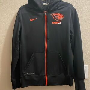 Nike therma-fit full zip hoodie. Oregon State. OSU